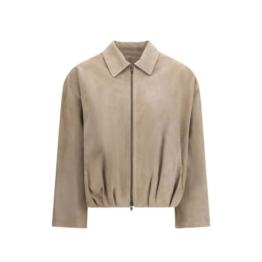 Salvatore Santoro Women Suede Bomber Jacket